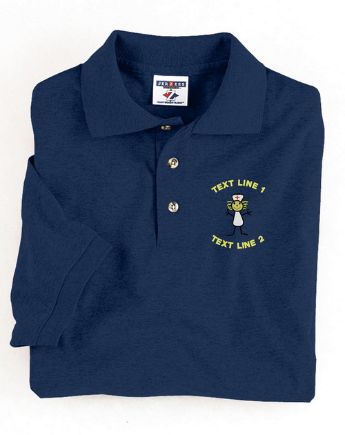 (image for) Stick Nurse Polo Embroidered #039